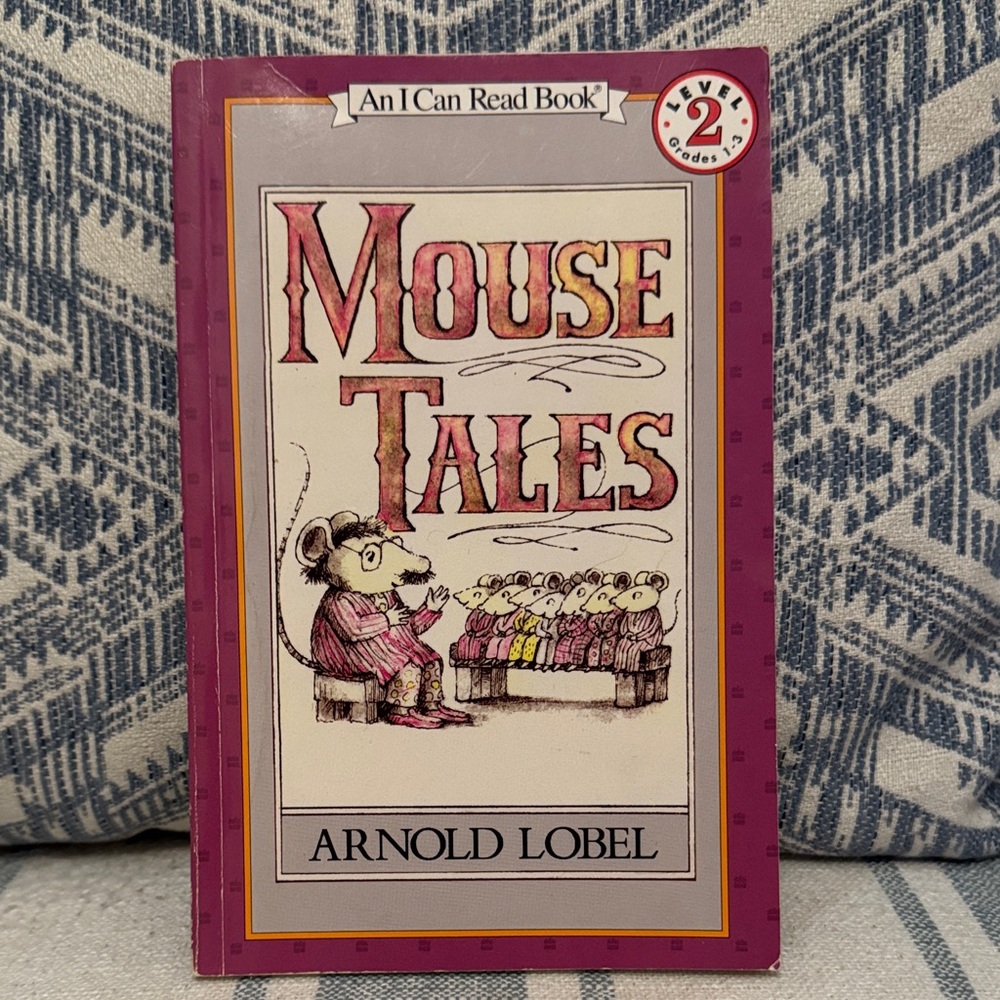 🌀2/$6🌀Mouse Tales by Arnold Lobel Book
